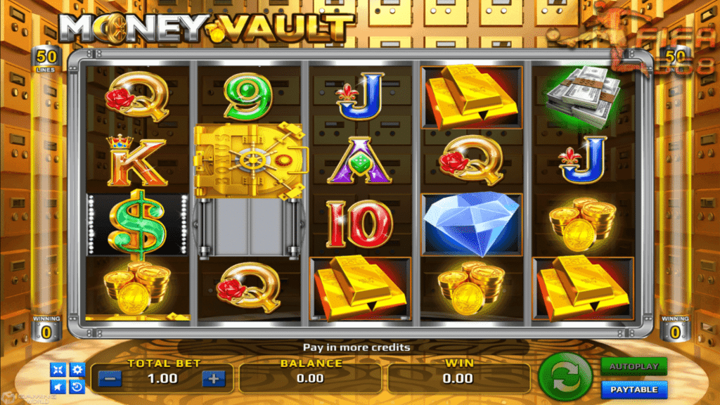 เว็บ สล็อต ยอดนิยม เกม Money Vault ฝากถอน ออโต้ เพียง 1-3 นาทีเท่านั้น