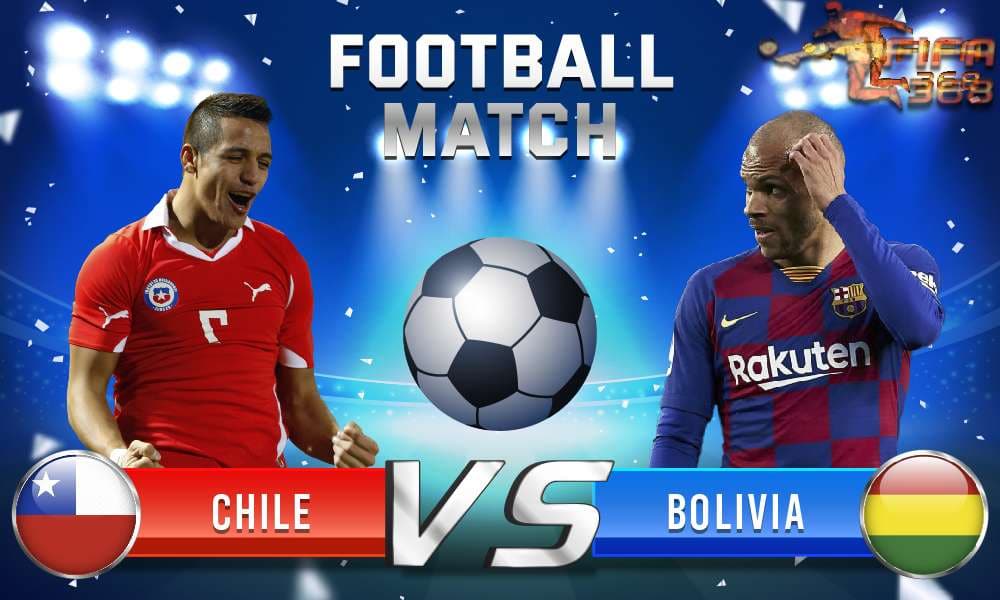 ทีเด็ดบอล ชิลี VS โบลิเวีย - 8 มิถุนายน 2564