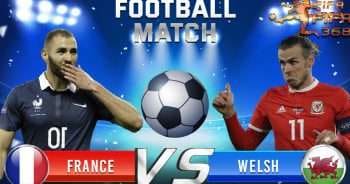 ทีเด็ดบอล ฝรั่งเศส VS เวลส์ - วันที่ 02 มิถุนายน 2564