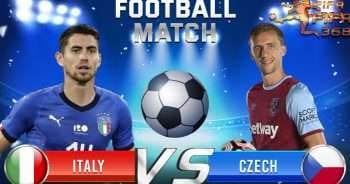 ทีเด็ดบอล อิตาลี VS เช็ก - 4 มิถุนายน 2564